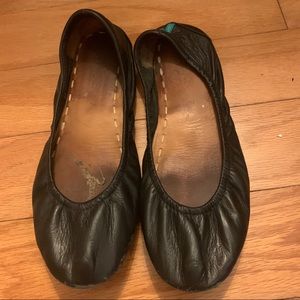 Tieks Flats in Matte Black